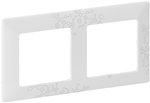 Фото Legrand Рамка Valena Life (754122) двухпостовая