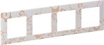 Фото Legrand Рамка Valena Life (754104) четырехпостовая