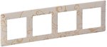 Фото Legrand Рамка Valena Life (754114) четырехпостовая