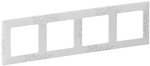 Фото Legrand Рамка Valena Life (754124) четырехпостовая