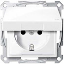 Фото Schneider Розетка Merten System M MTN2314-0325 с заземлением и крышкой