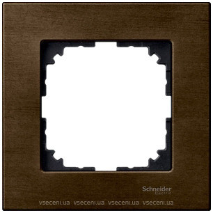 Фото Schneider Рамка Merten M-Elegance MTN4051-3473 однопостовая
