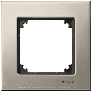 Фото Schneider Рамка Merten M-Elegance MTN403105 однопостовая