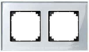 Фото Schneider Рамка Merten M-Elegance MTN4020-3260 двухпостовая
