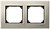Фото Schneider Рамка Merten M-Elegance MTN403205 двухпостовая