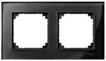 Фото Schneider Рамка Merten M-Elegance MTN404203 двухпостовая