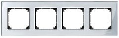 Фото Schneider Рамка Merten M-Elegance MTN4040-3260 четырехпостовая