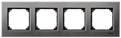 Фото Schneider Рамка Merten M-Elegance MTN403414 четырехпостовая