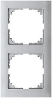 Фото Schneider Рамка Merten M-Pure MTN4020-3660 двухпостовая