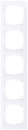 Фото Schneider Рамка Merten M-Pure MTN4050-3625 пятипостовая