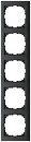 Фото Schneider Рамка Merten M-Pure MTN4050-3614 пятипостовая