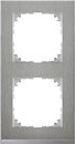 Фото Schneider Рамка Merten M-Pure Decor MTN4020-3646 двухпостовая