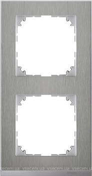Фото Schneider Рамка Merten M-Pure Decor MTN4020-3646 двухпостовая
