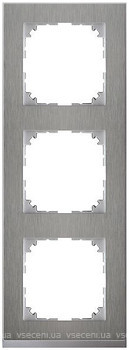 Фото Schneider Рамка Merten M-Pure Decor MTN4030-3646 трехпостовая