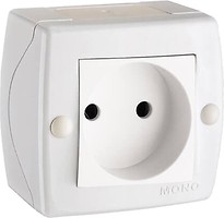 Фото Mono Electric Розетка Octans 104-010106-116 одинарная без заземления