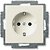 Фото ABB Розетка Basic 55 (20 EUC-92-507) с заземлением