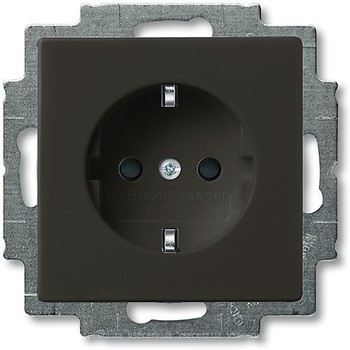 Фото ABB Розетка Basic 55 (20 EUC-95-507) с заземлением