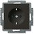 Фото ABB Розетка Basic 55 (20 EUC-95-507) с заземлением