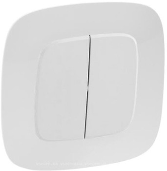 Фото Legrand Выключатель Valena Allure (752708-754301) двухклавишный проходной