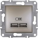 Фото Schneider Розетка Asfora EPH2700269 USB