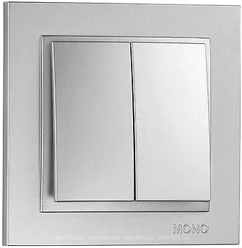 Фото Mono Electric Выключатель Despina 102-212125-102 двухклавишный