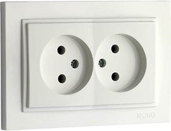 Фото Mono Electric Розетка Despina 102-190005-121 двухместная