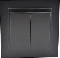 Фото Mono Electric Выключатель Despina 102-202025-102 двухклавишный
