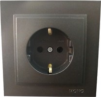 Фото Mono Electric Розетка Despina 102-202021-117 одноместная с заземлением