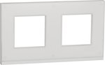 Фото Schneider Рамка Unica New NU600485 двухпостовая