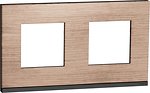 Фото Schneider Рамка Unica New NU600484 двухпостовая