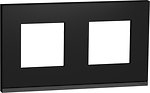 Фото Schneider Рамка Unica New NU600482 двухпостовая