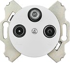 Фото Schneider Розетка Renova WDE011728 телевизионная + спутник + радио концевая