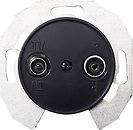 Фото Schneider Розетка Renova WDE011741 телевизионная + радио проходная