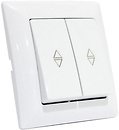 Фото Horoz Electric Выключатель Tina 112-005-0007 двухклавишный проходной