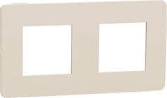 Фото Schneider Рамка Unica New Studio Color NU280444 двухпостовая