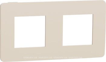 Фото Schneider Рамка Unica New Studio Color NU280444 двухпостовая