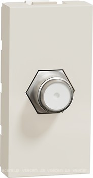 Фото Schneider Розетка Unica New NU346844 одинарная телевизионная