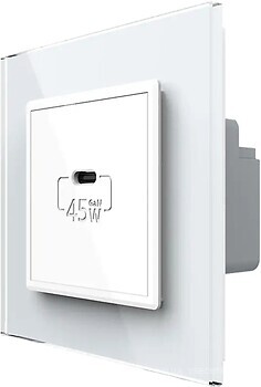 Фото Livolo Розетка VL-C7-FCUC-2WP USB