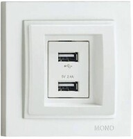 Фото Mono Electric Розетка Despina 102-190005-178 USB