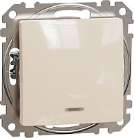 Фото Schneider Electric Выключатель Sedna Design одноклавишный (SDD112101L)