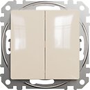 Фото Schneider Electric Выключатель Sedna Design двухклавишный (SDD112105)