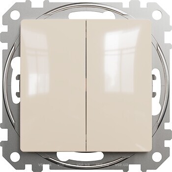 Фото Schneider Electric Выключатель Sedna Design двухклавишный (SDD112105)