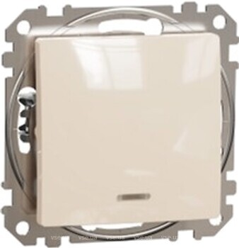 Фото Schneider Electric Выключатель Sedna Design одноклавишный (SDD112107L)