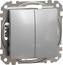 Фото Schneider Electric Выключатель Sedna Design двухклавишный (SDD113105)