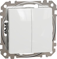 Фото Schneider Electric Выключатель Sedna Design двухклавишный (SDD111108)