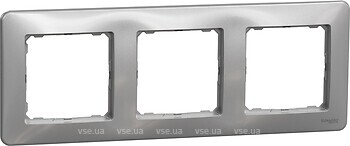 Фото Schneider Electric Рамка Sedna Design трехпостовая горизонтальная (SDD313803)
