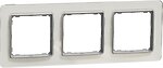 Фото Schneider Electric Рамка Sedna Design трехпостовая горизонтальная (SDD360803)