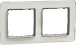 Фото Schneider Electric Рамка Sedna Elements двухпостовая горизонтальная (SDD360802)
