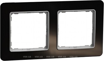 Фото Schneider Electric Рамка Sedna Elements двухпостовая горизонтальная (SDD361802)