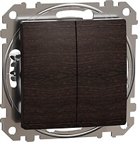 Фото Schneider Electric Выключатель Sedna Elements двухклавишный (SDD181105)